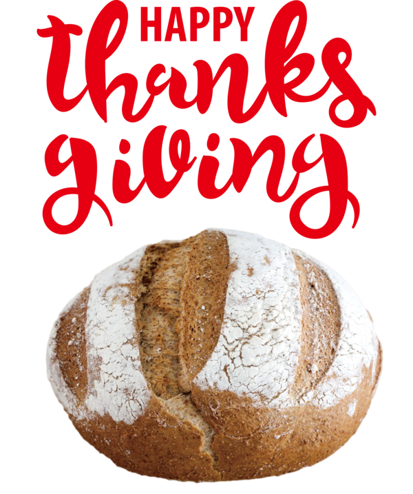 Transparent Thanksgiving Rye Bread Baking Bread for Happy Thanksgiving for Thanksgiving