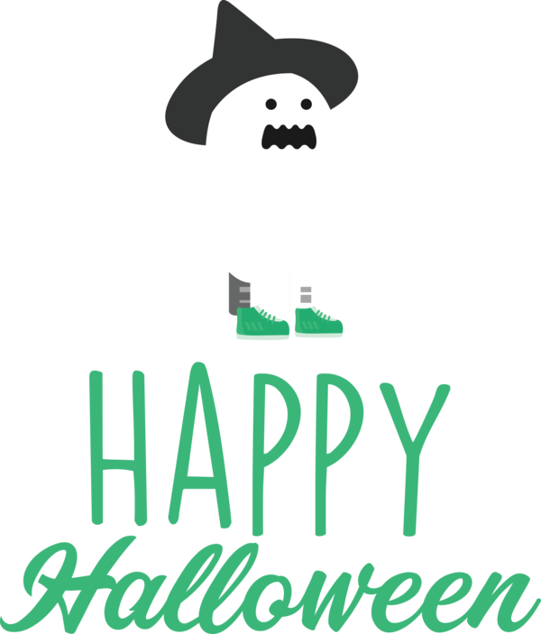 Transparent Halloween Logo Cartoon Character for Happy Halloween for Halloween