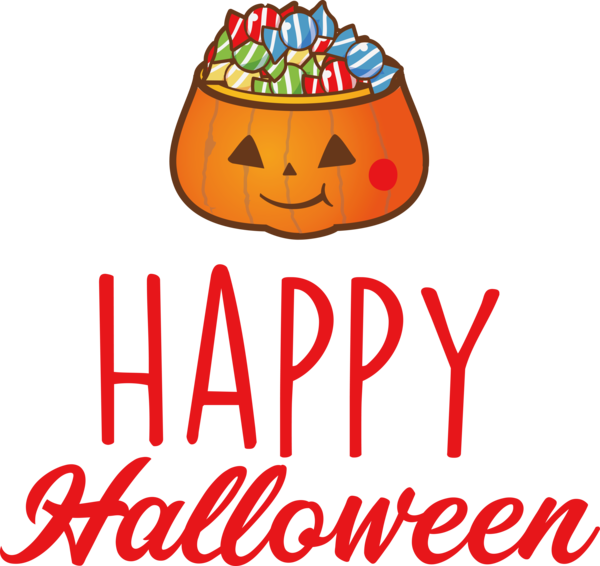 Transparent Halloween Happiness  Line for Happy Halloween for Halloween