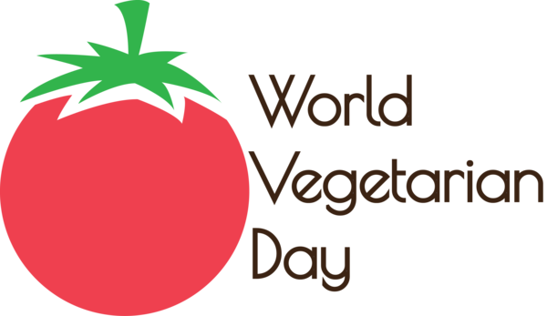 Transparent World Vegetarian Day Logo Line Tree for Vegetarian Day for World Vegetarian Day