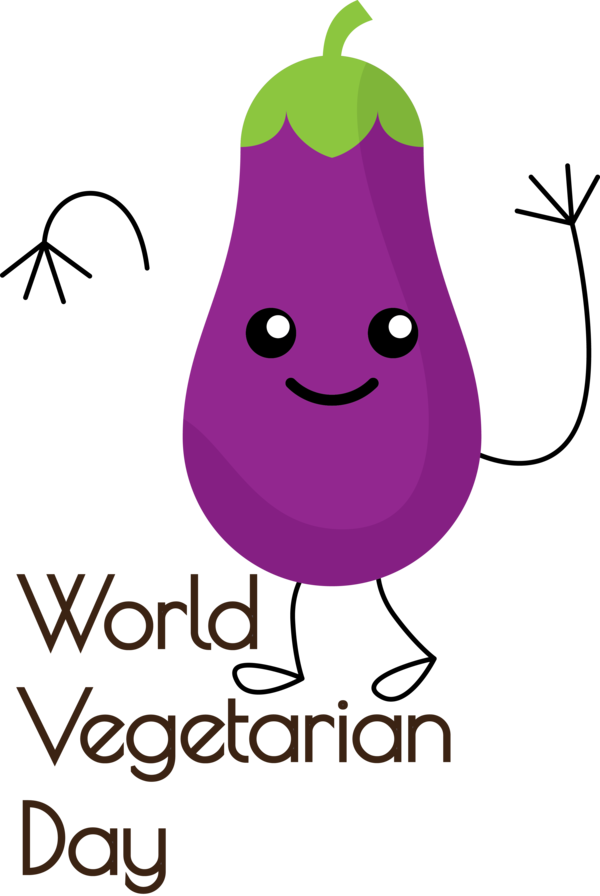 Transparent World Vegetarian Day Cartoon Plant Magenta for Vegetarian Day for World Vegetarian Day