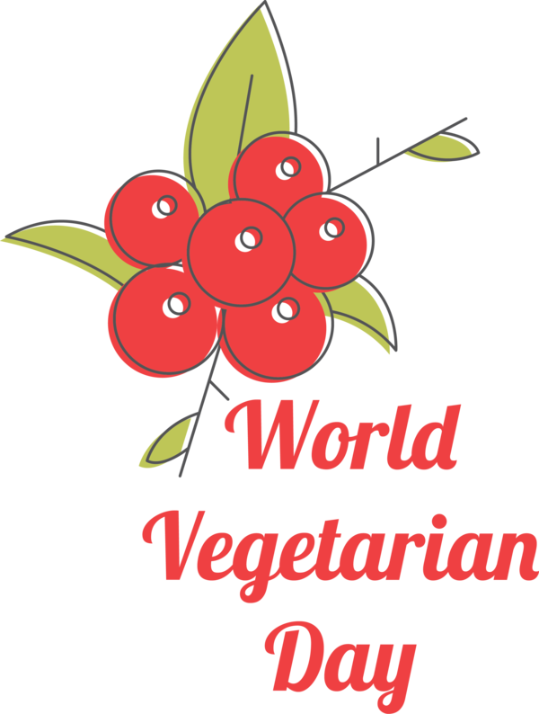 Transparent World Vegetarian Day Cut flowers Floral design Name for Vegetarian Day for World Vegetarian Day