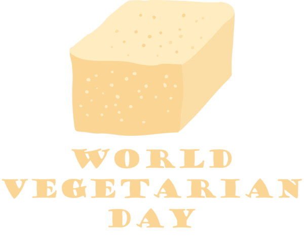 Transparent World Vegetarian Day Logo Yellow Design for Vegetarian Day for World Vegetarian Day