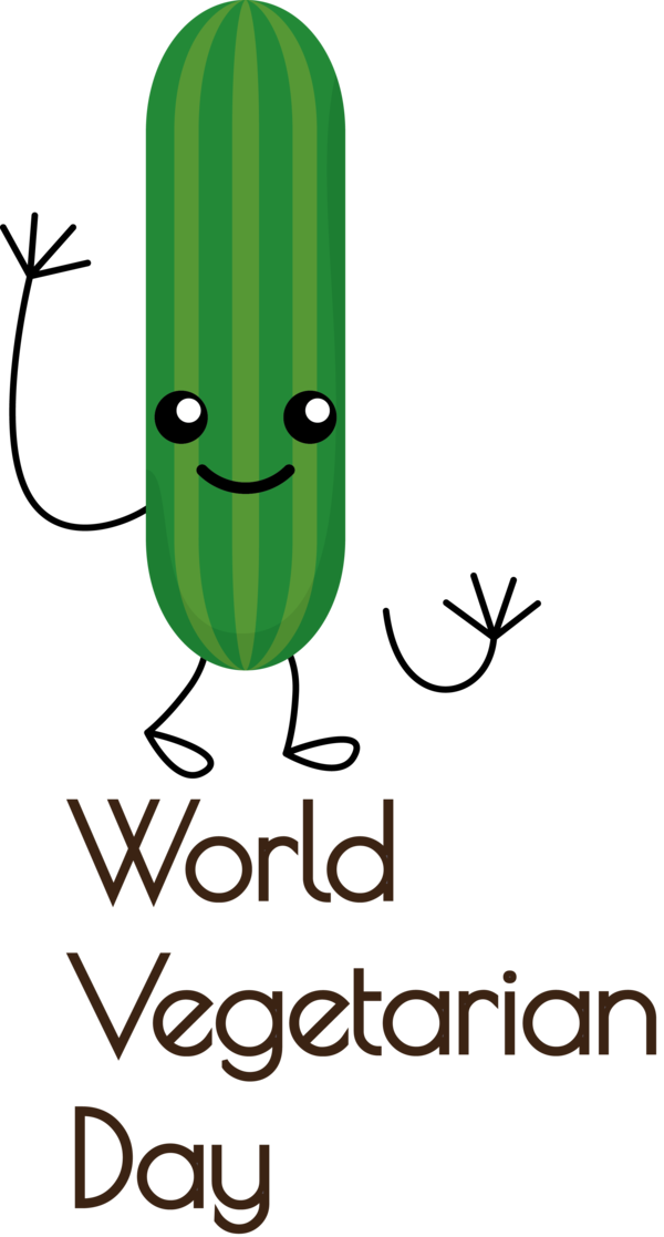 Transparent World Vegetarian Day Cartoon Green Plant for Vegetarian Day for World Vegetarian Day