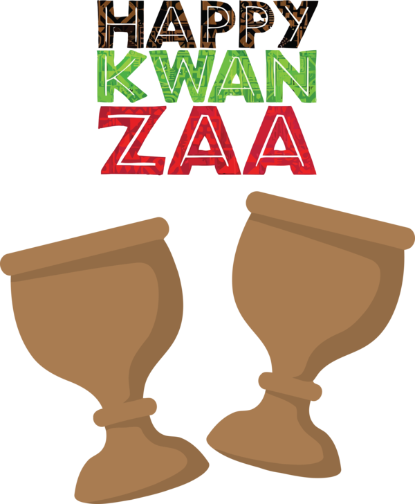 Transparent Kwanzaa Logo Cartoon Line for Happy Kwanzaa for Kwanzaa