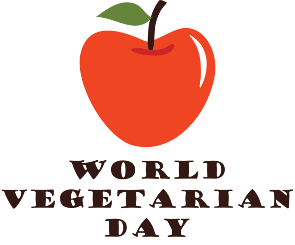 Transparent World Vegetarian Day Natural food Superfood Logo for Vegetarian Day for World Vegetarian Day
