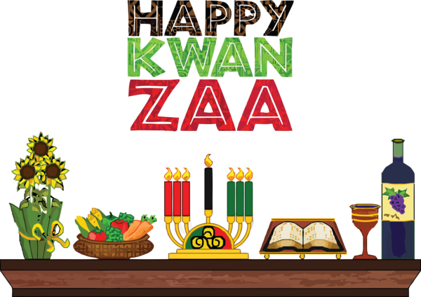Transparent Kwanzaa Kwanzaa Hanukkah Christmas Day for Happy Kwanzaa for Kwanzaa