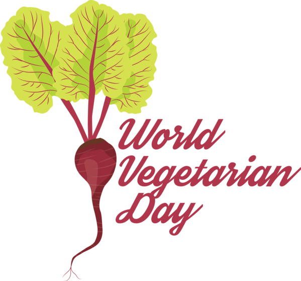 Transparent World Vegetarian Day Leaf Plant stem Line for Vegetarian Day for World Vegetarian Day