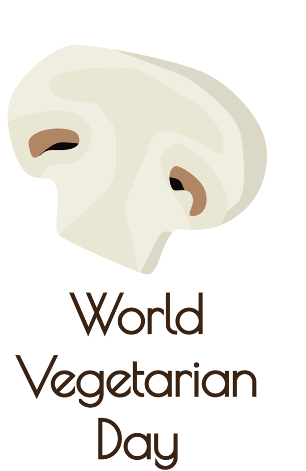 Transparent World Vegetarian Day Cartoon Logo Behavior for Vegetarian Day for World Vegetarian Day