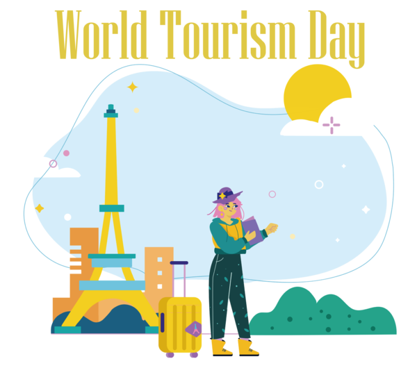 Transparent World Tourism Day Eiffel Tower Logo Galatasaray S.K. for Tourism Day for World Tourism Day