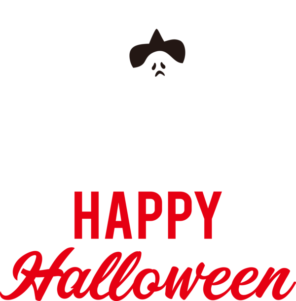 Transparent Halloween Logo Line Happiness for Happy Halloween for Halloween