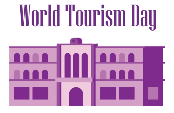 Transparent World Tourism Day Rectangle Angle Square for Tourism Day for World Tourism Day