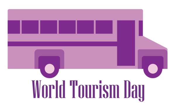 Transparent World Tourism Day Logo Design Font for Tourism Day for World Tourism Day