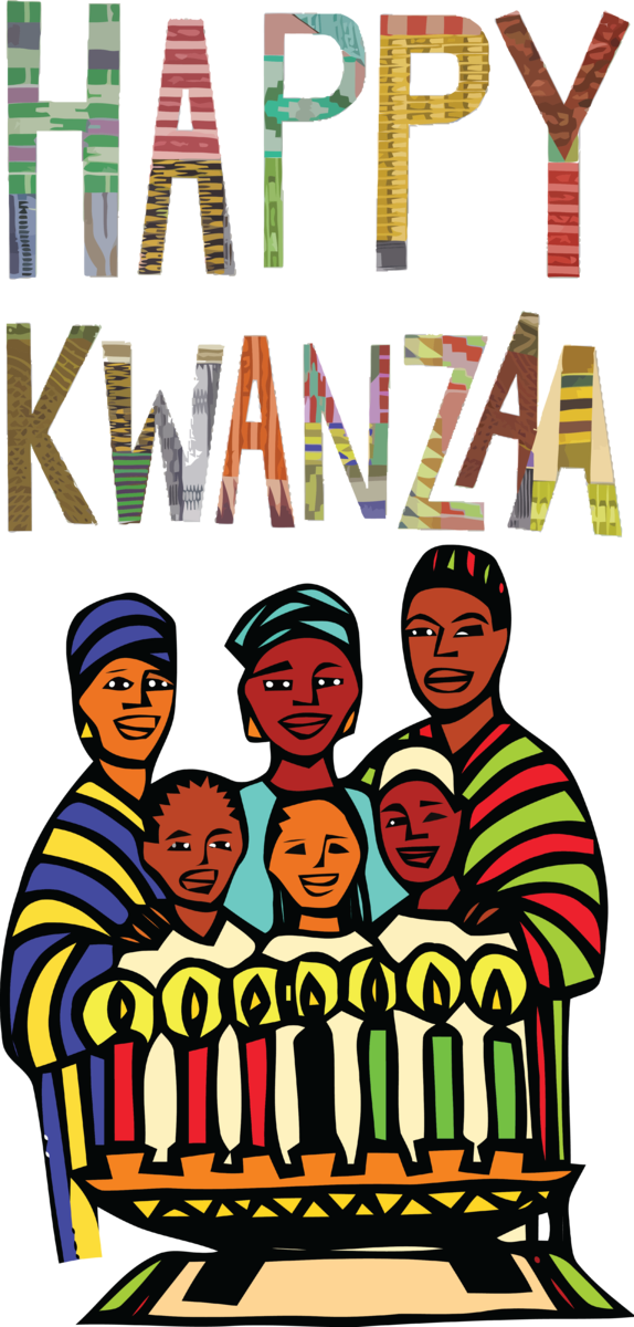 Transparent Kwanzaa Kwanzaa Kinara Cartoon for Happy Kwanzaa for Kwanzaa