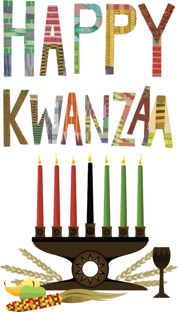 Transparent Kwanzaa Line Meter Mathematics for Happy Kwanzaa for Kwanzaa