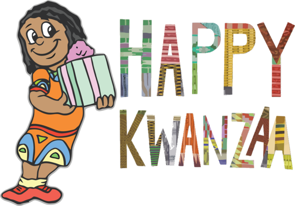 Transparent Kwanzaa Cartoon Line Behavior for Happy Kwanzaa for Kwanzaa