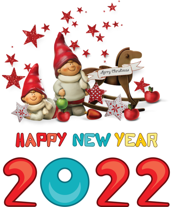 Transparent New Year Mrs. Claus Christmas Day Christmas Tree for Happy New Year 2022 for New Year