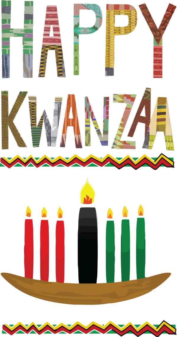 Transparent Kwanzaa Line Meter Mathematics for Happy Kwanzaa for Kwanzaa