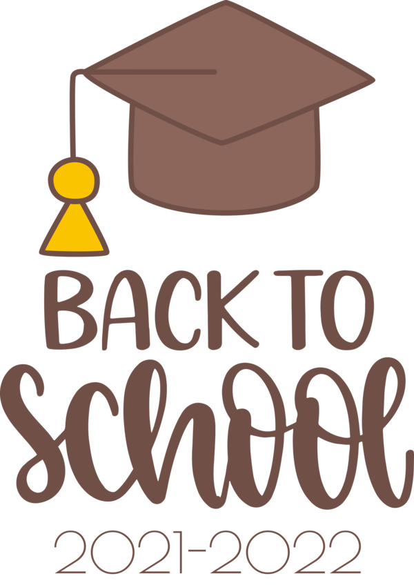 Transparent Back to School Logo Design Line for Welcome Back to School for Back To School