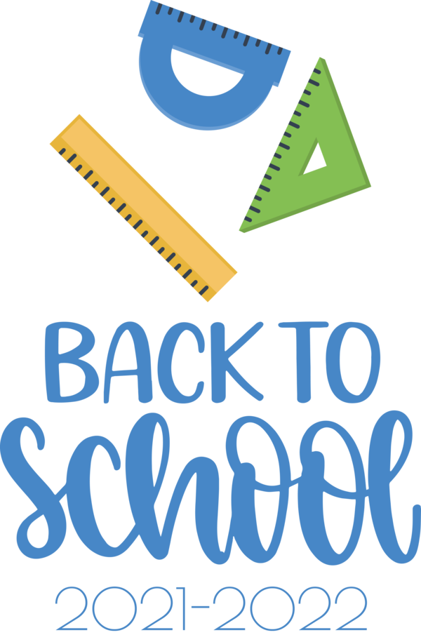 Transparent Back to School Logo Line Design for Welcome Back to School for Back To School