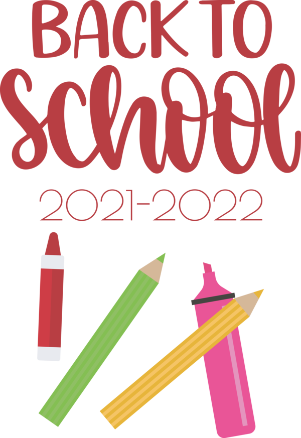 Transparent Back to School Logo Line Design for Welcome Back to School for Back To School