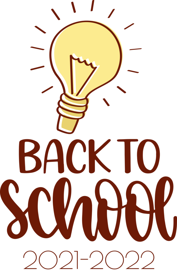 Transparent Back to School Logo Line Meter for Welcome Back to School for Back To School