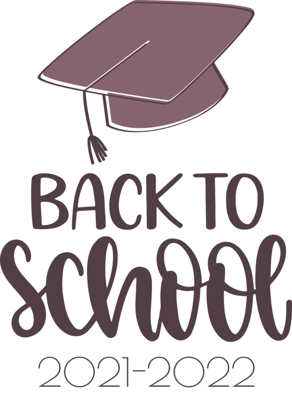 Transparent Back to School Logo Design Line for Welcome Back to School for Back To School