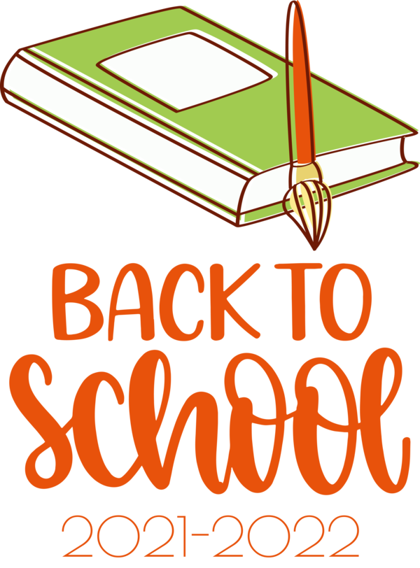 Transparent Back to School Logo Yellow Line for Welcome Back to School for Back To School
