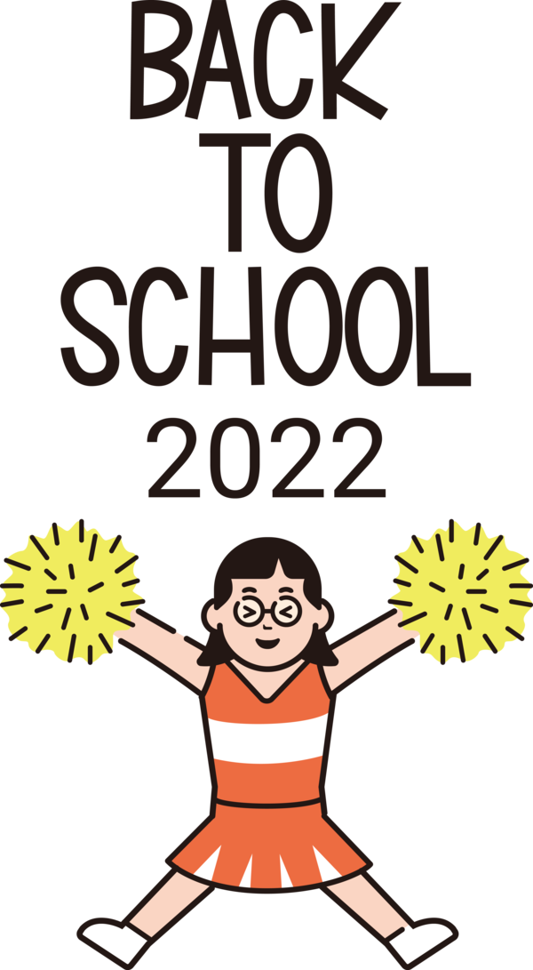 Transparent Back to School Cheering Ōendan Cheerleading for Welcome Back to School for Back To School