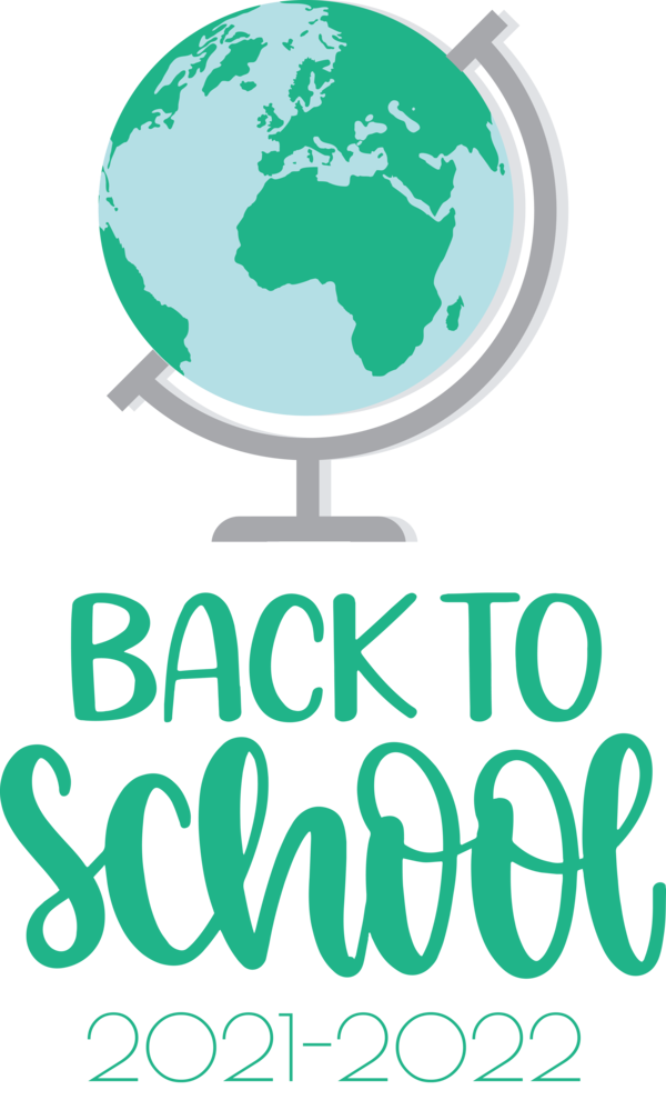 Transparent Back to School Logo Design Globe for Welcome Back to School for Back To School
