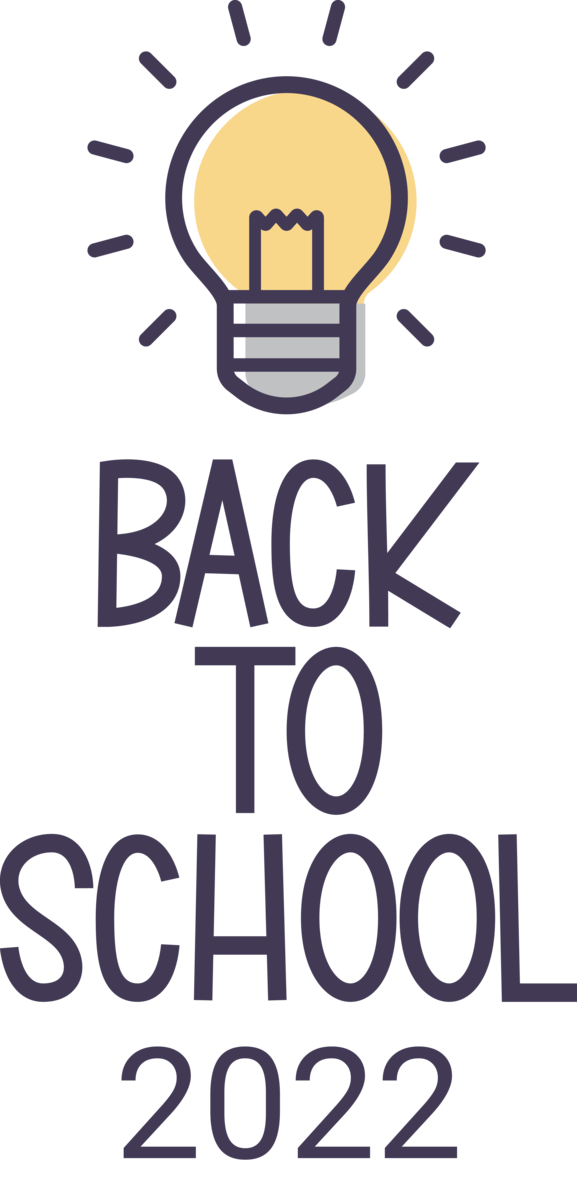 Transparent Back to School Logo Line Number for Welcome Back to School for Back To School