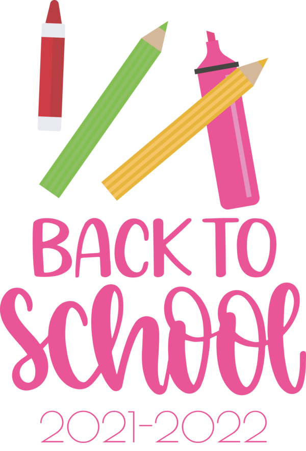 Transparent Back to School Logo Line Design for Welcome Back to School for Back To School