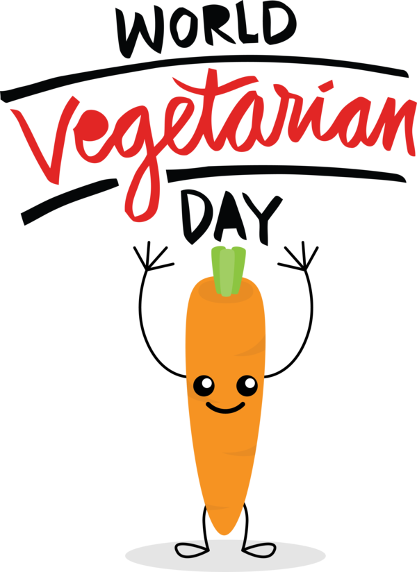 Transparent World Vegetarian Day Cartoon Plant Produce for Vegetarian Day for World Vegetarian Day