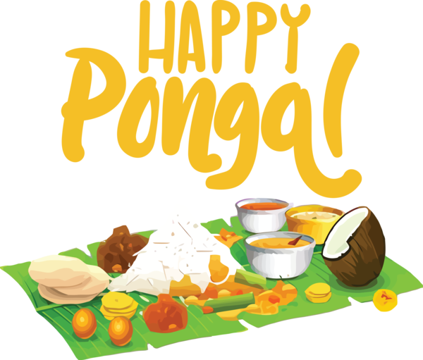Transparent Pongal Vegetarian cuisine Cartoon Commodity for Thai Pongal for Pongal