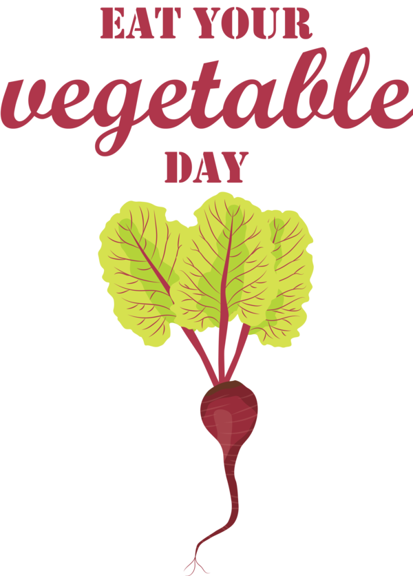 Transparent World Vegetarian Day Leaf Plant stem Flower for Eat Your Vegetables Day for World Vegetarian Day