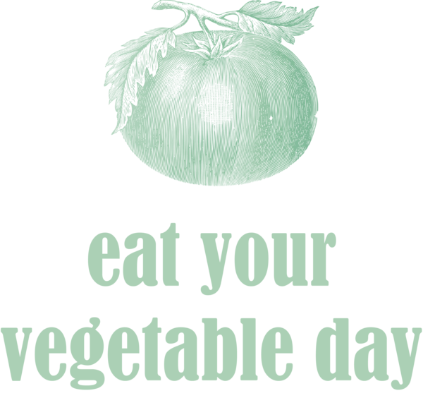 Transparent World Vegetarian Day Green Font Meter for Eat Your Vegetables Day for World Vegetarian Day