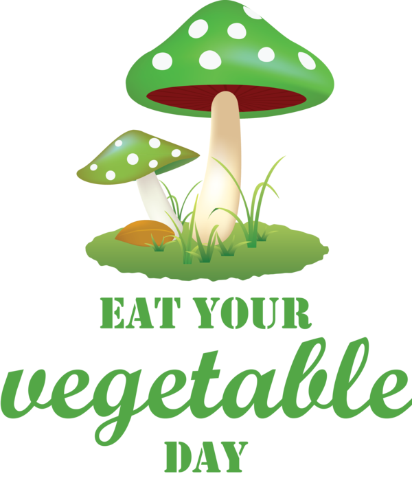 Transparent World Vegetarian Day Logo Leaf Design for Eat Your Vegetables Day for World Vegetarian Day