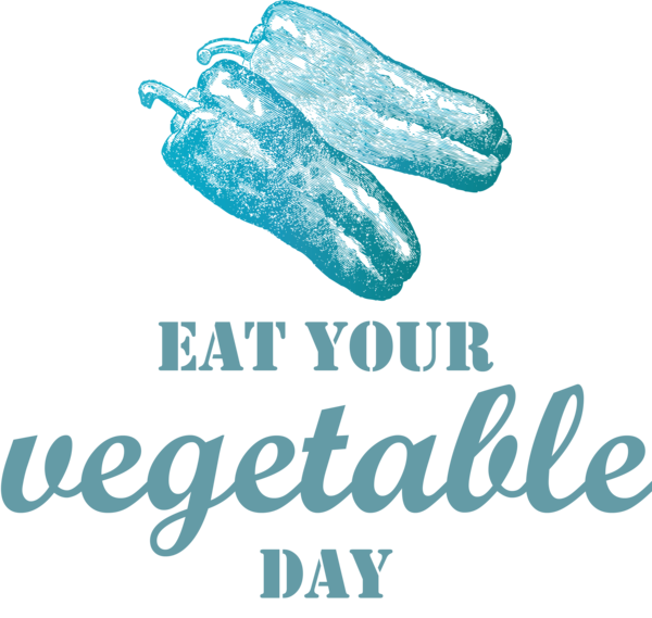 Transparent World Vegetarian Day Logo Font Shoe for Eat Your Vegetables Day for World Vegetarian Day