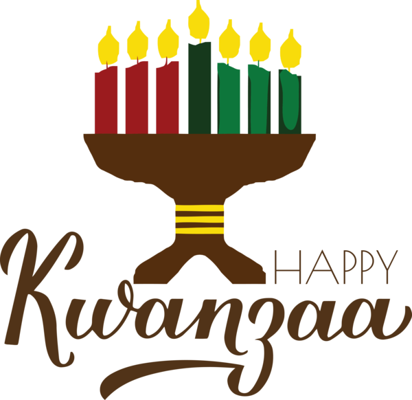 Transparent Kwanzaa Kwanzaa Holiday Kinara for Happy Kwanzaa for Kwanzaa