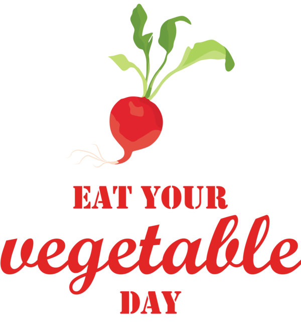 Transparent World Vegetarian Day Natural food Superfood Logo for Eat Your Vegetables Day for World Vegetarian Day