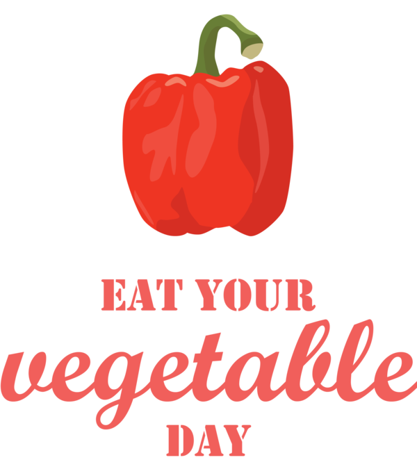 Transparent World Vegetarian Day Chili pepper Natural food for Eat Your Vegetables Day for World Vegetarian Day