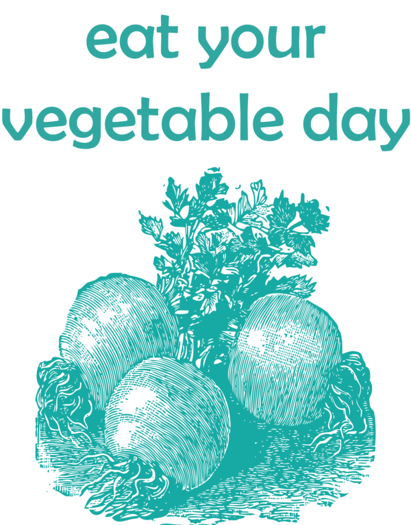 Transparent World Vegetarian Day Black and white Line Font for Eat Your Vegetables Day for World Vegetarian Day