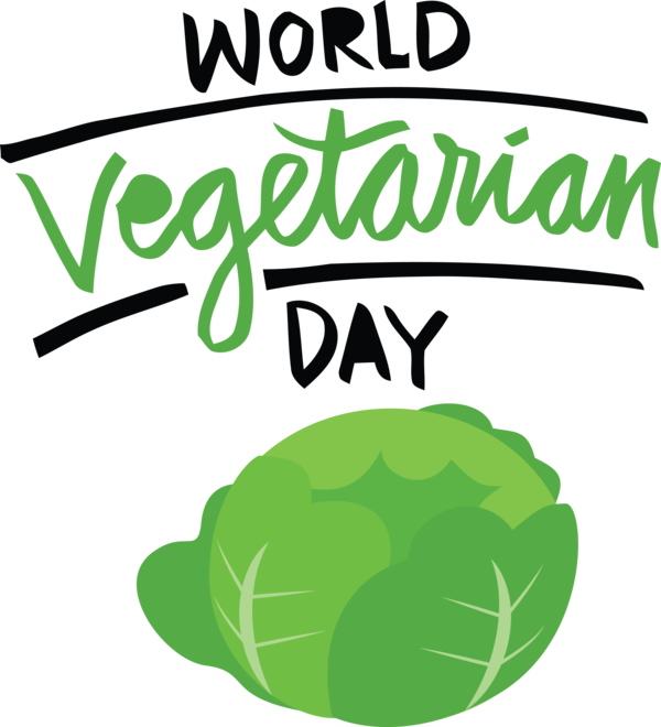 Transparent World Vegetarian Day Frogs Logo Green for Vegetarian Day for World Vegetarian Day