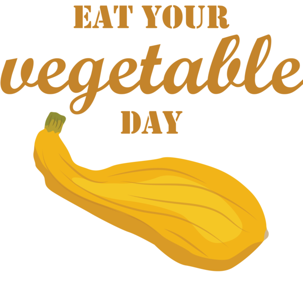 Transparent World Vegetarian Day Flower Logo Banana for Eat Your Vegetables Day for World Vegetarian Day