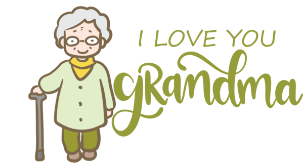 Transparent National Grandparents Day Toddler M Logo Human for Grandmothers Day for National Grandparents Day