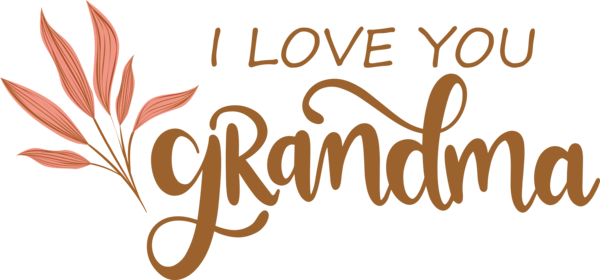 Transparent National Grandparents Day Logo Line Design for Grandmothers Day for National Grandparents Day