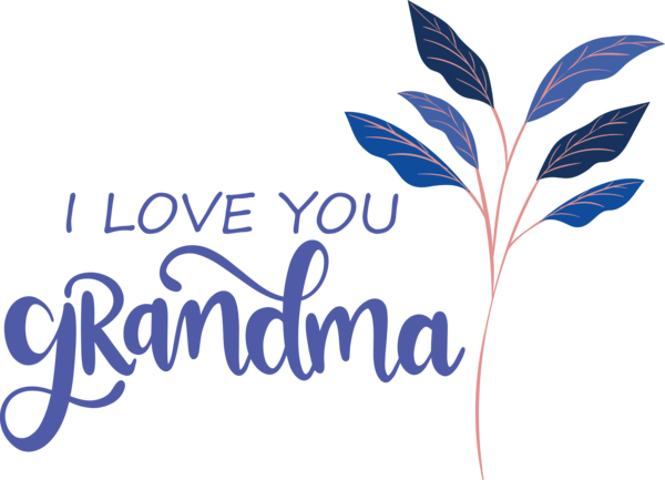 Transparent National Grandparents Day Logo Font Line for Grandmothers Day for National Grandparents Day