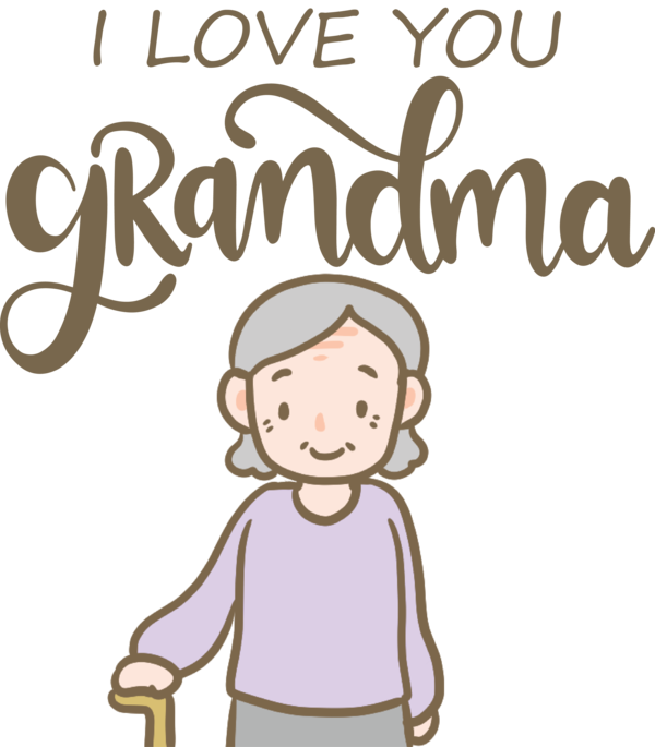 Transparent National Grandparents Day Toddler M Logo Human for Grandmothers Day for National Grandparents Day
