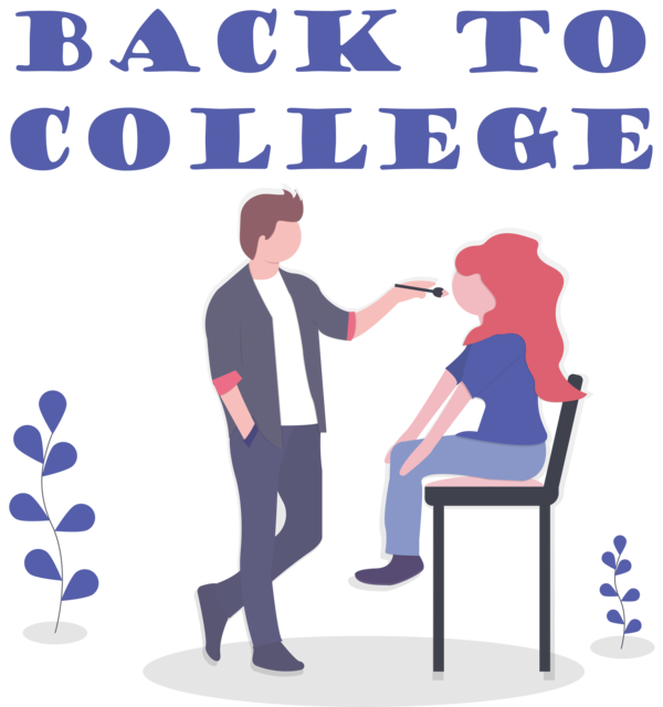 Transparent Back to School Skin care Beauty Parlour Hair care for Back to College for Back To School