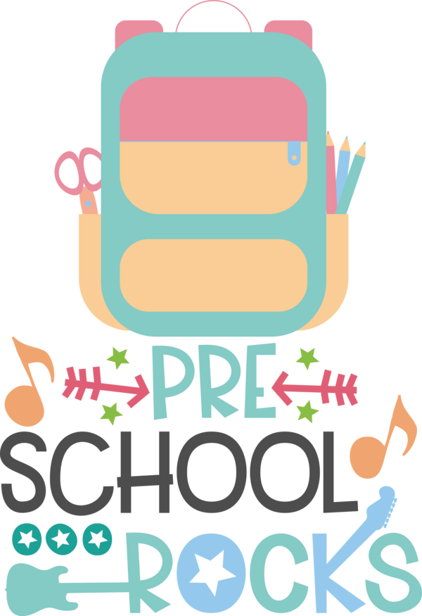 Transparent Back to School Logo Design Pre-school for Hello Pre school for Back To School